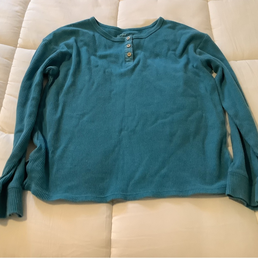 Cat & Jack Teal Long Sleeve Tee